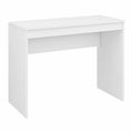 Moderner Computertisch 90x40x72 cm Weiß für Büro und Zuhause
