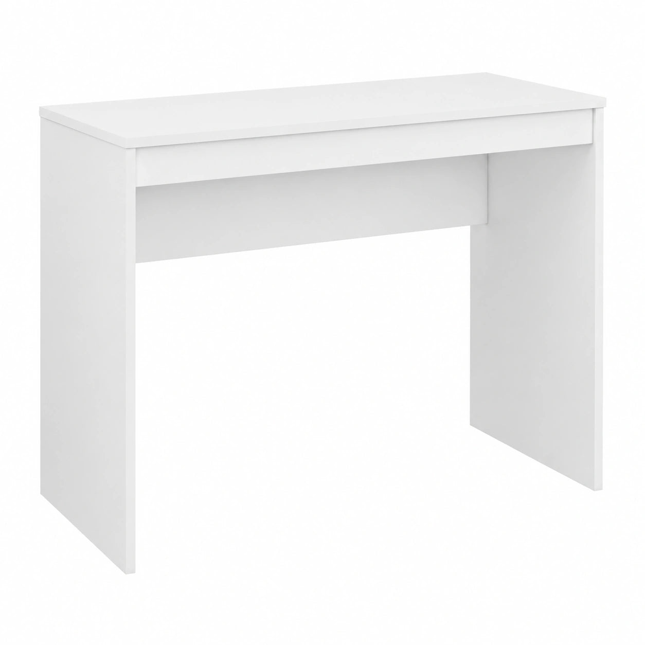 Moderner Computertisch 90x40x72 cm Weiß für Büro und Zuhause