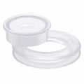 Klares Silikon-Tischschirm-Lochringset für Terrassen, 5,1 cm