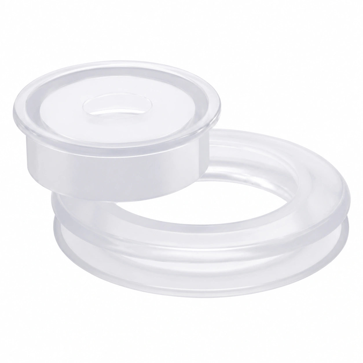 Klares Silikon-Tischschirm-Lochringset für Terrassen, 5,1 cm