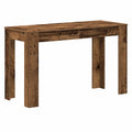 Moderner Esszimmertisch in Holzoptik, 120x60x76 cm, für Küche und Restaurant