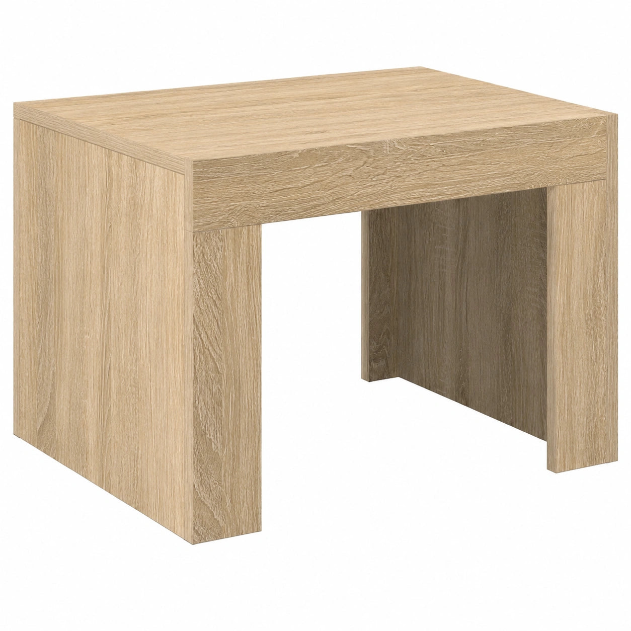 Moderner Beistelltisch aus Sonoma-Eiche 50x50x35cm