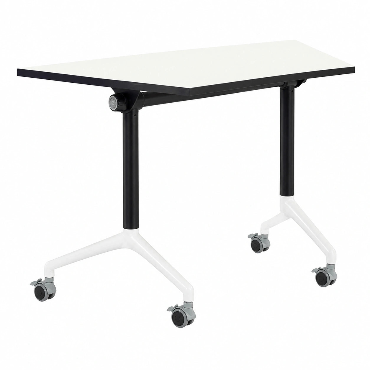 Modularer Trapeztisch mit Rollen für Büro und Seminar